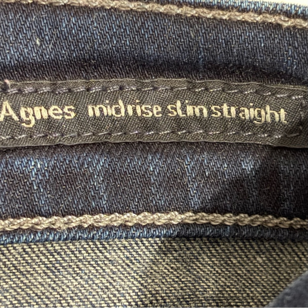 Citizens of Humanity Agnes Midrise Slim Straight Jeans (26) - Picture 4 of 10